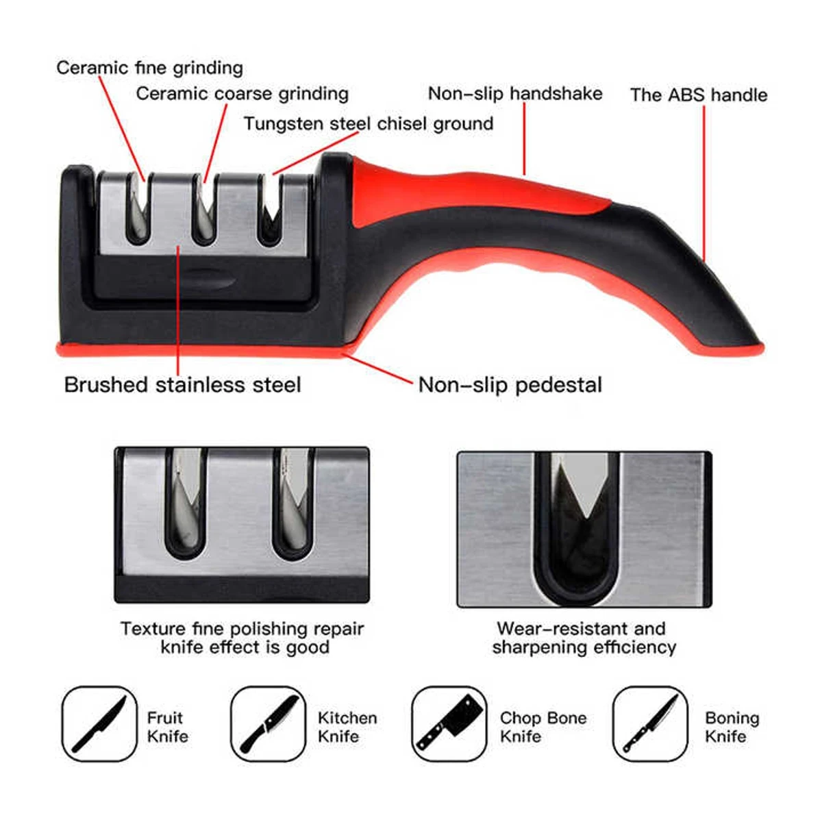 Stainless Steel Knife Sharpener