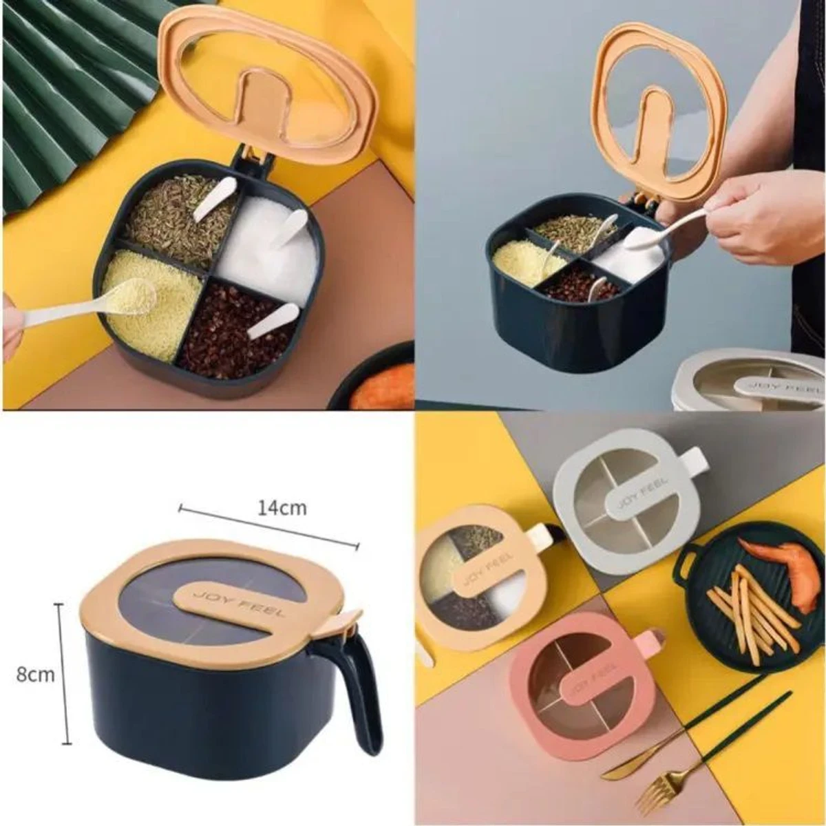 4 in 1 Spice Box 2 pcs